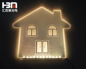 高亮異形展示導(dǎo)光板 雕刻劃線 絲印 打點 導(dǎo)光板可訂做